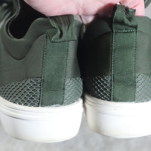 Steve Madden Langer Size 9 Army Green Sneakers - Picture 5 of 7